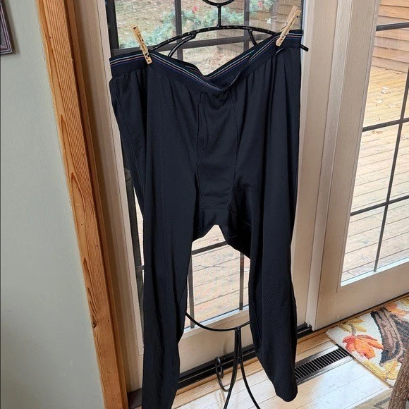 Patagonia Capilene Midweight Mens XXL Black Baselayer Bottoms Thermal Pants