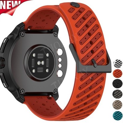 22MM Sport Silicone Strap Watch Band For Suunto Vertical/9 Peak Pro/9 Peak/5Peak