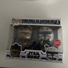 Figurine Funko pop star wars pong krell vs captain Rex