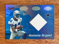 Antonio Bryant 2002 Bowman's Best Rookie Jersey Blue 020/399 Cowboys