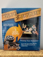 VTG 1990 Cinevision Video Memories Transfer Kit Factory Sealed NOS Movie Prop