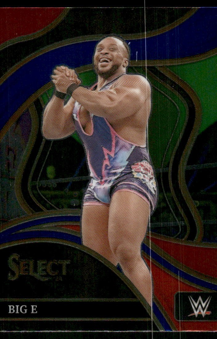 Big E #288 Wrestling Cards 2024 Panini Select WWE trading card — raw and PSA graded price guide