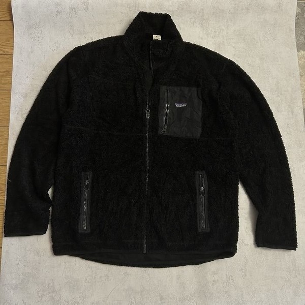 Men Patagonia Sweater Black Fleece 42