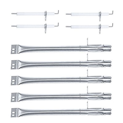 Brinkmann Grill Burner Tube 15.31'' Stainless Steel Replacement for Gas Grills