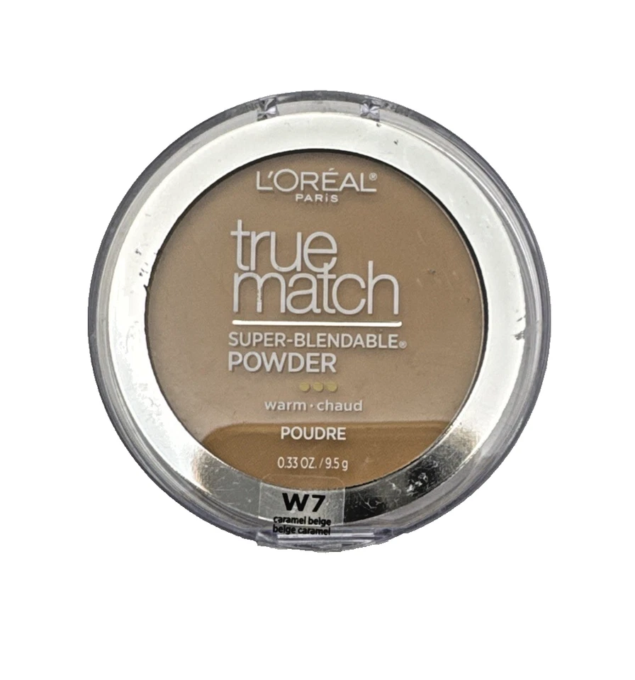 L’Oreal Paris True Match Super-Blendable Powder – W7 Caramel Beige New - Image 2 of 4