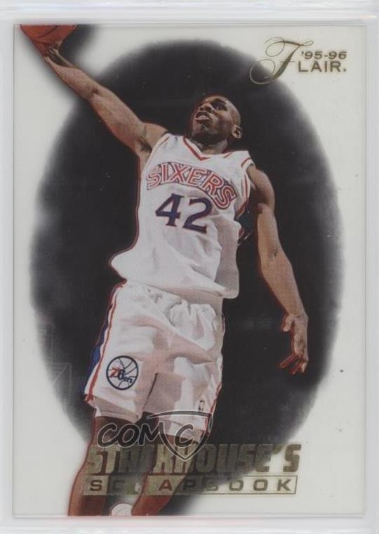 1995-96 Flair Stackhouse's Scrapbook Jerry Stackhouse #S-6 Rookie RC 7ut