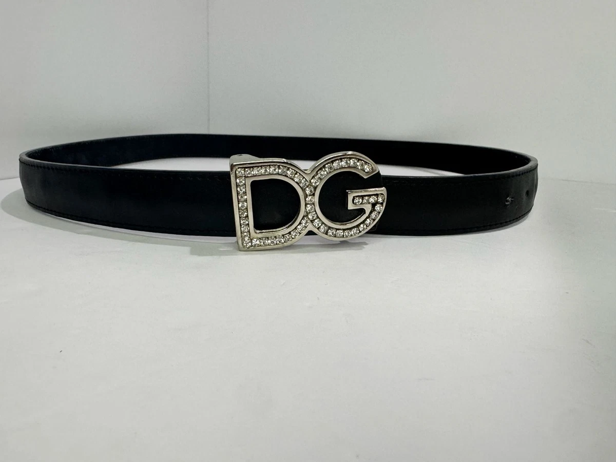 Dolce&Gabbana Black Solid Belts for Women for sale | eBay display picture 1