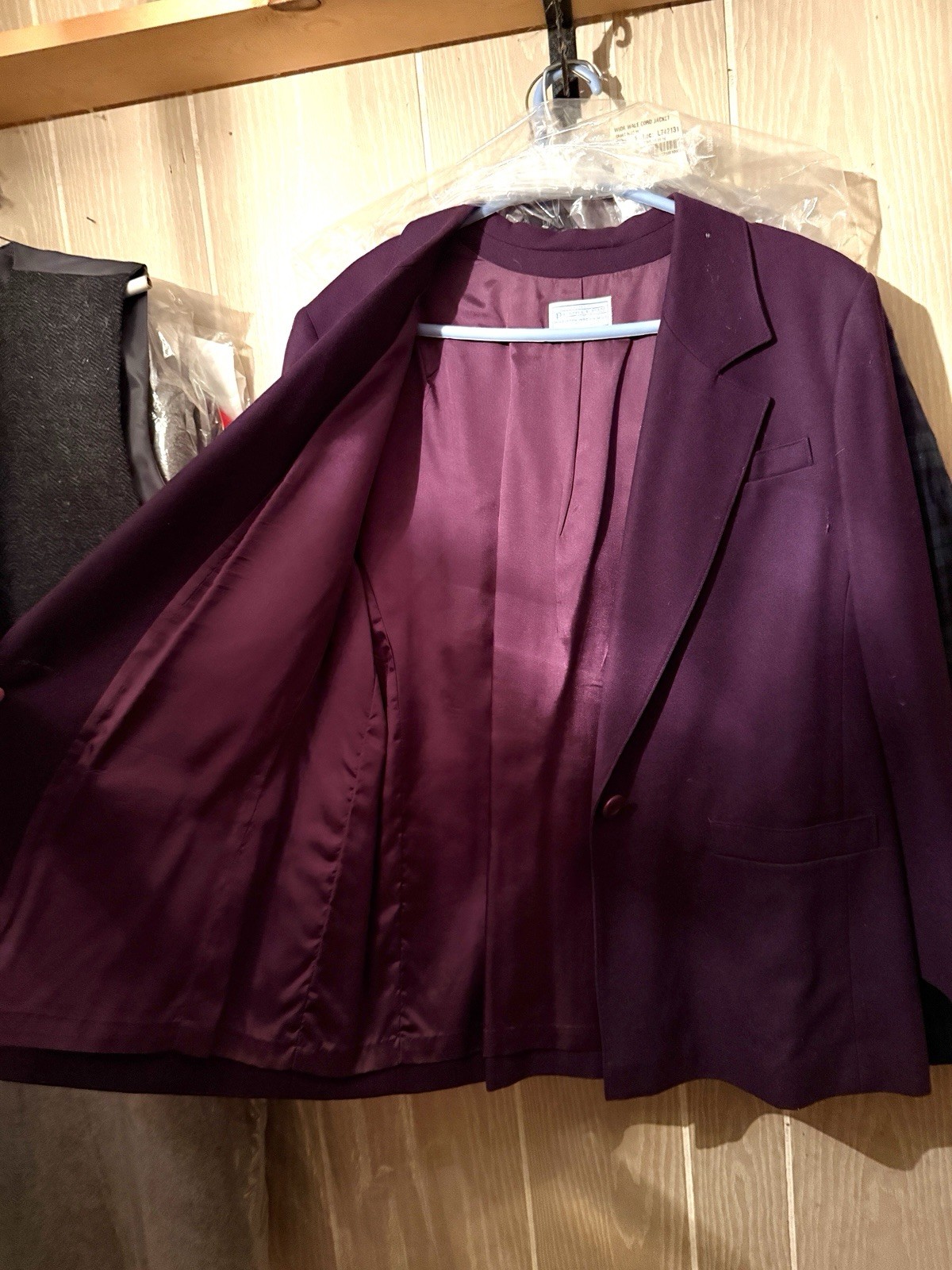 pendleton 200% wool Purple jacket coats women - image 3
