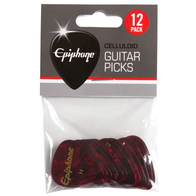 Медиаторы EPIPHONE 12 упаковок среднего размера 2190₽