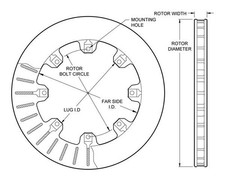 Wilwood Brakes 160-5841 Disc Brake Rotor