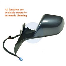 OEM GRAY Left Driver Side Mirror Fit For Tesla Model 3 M3 2020-2025 1110782-00L 