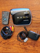 Samsung SC-D382 MiniDV Camcorder Fully Working Battery, Remote, Cables, Manual