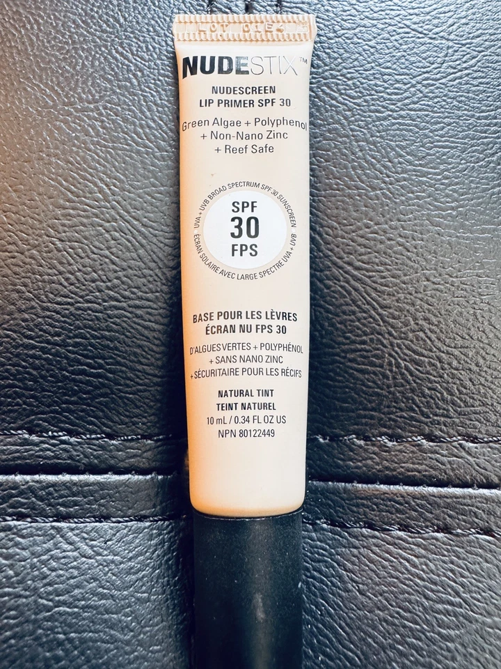 Primer Labial Nudestix FPS 30 in Tinte Natural Transparente Nuevo Foto 4 de 4