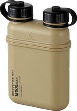Rugged power bank, 15000mAh outdoor charger, 32W USB-C fast charging PD, IP