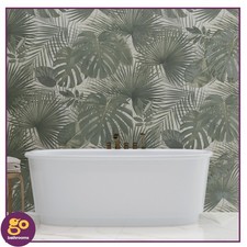 Large Tropical Jungle Wall Feature Tile Ceramic 120x60cm Leaf Patterned Tile BOX