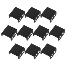 10 Pcs Computer Case Radiator Support Dual Fan Bracket Holder Cooling