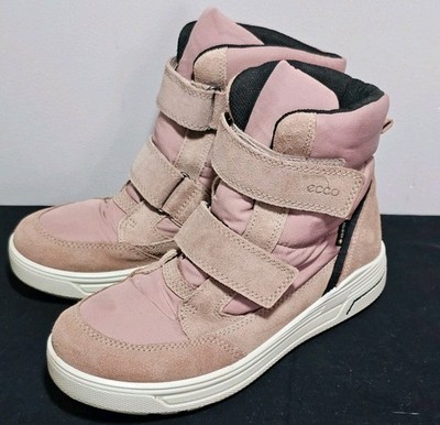 ECCO Urban Snowboarder Hi-Top Sneaker - UK Damen 4 - 4,5 Dusty Pink Gortex