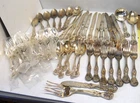 FB Rogers IS FRENCH ROSE Silver Plate Flatware Set Replacements Extras 54 Pc