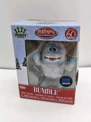 Funko Minis Rudolph the Red Nosed Reindeer 60th Anniversary Bumble Glitter Chase