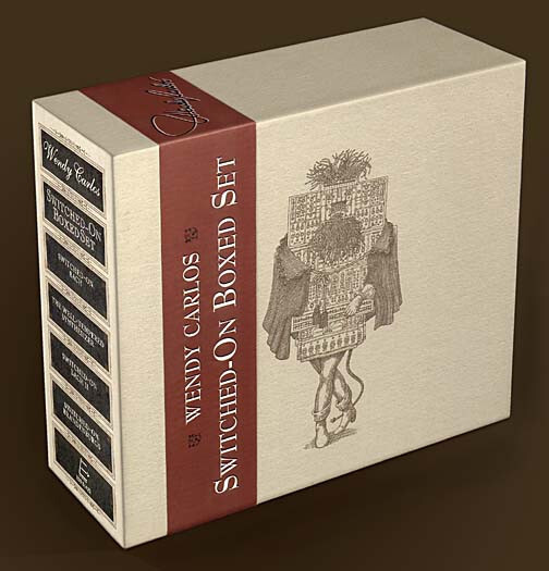 『Switched-On Boxed Set』Wendy Carlos WENDY CARLOS Switched-On CD Boxed Set 4 Discs + 2 Books 1999 ESD