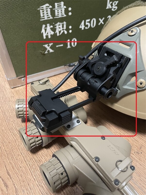 L4G24 PVS18 Helmet Mount L4G24 Helmet Mount For PVS18 Night Vision