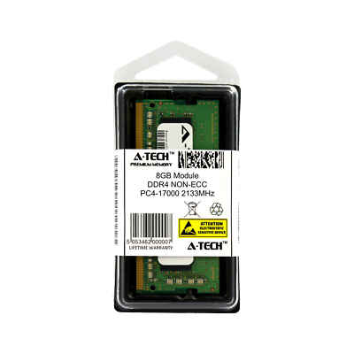 8GB DDR4 PC4-17000 SODIMM (Replacement for Kingston KVR21S15S8/8