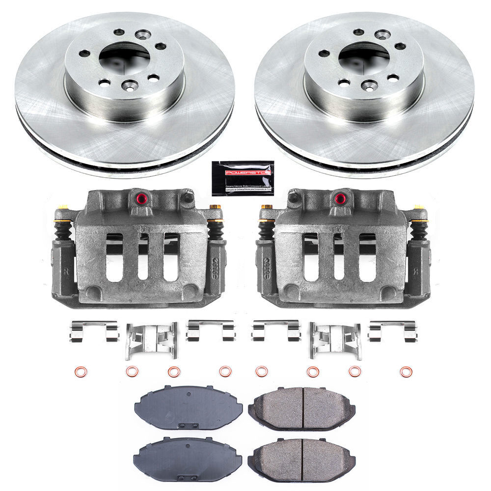 PowerStop Front & Rear Autospecialty Brake Kit with Calipers | 2000–2005 Buick LeSabre (KCOE2556) main image 1