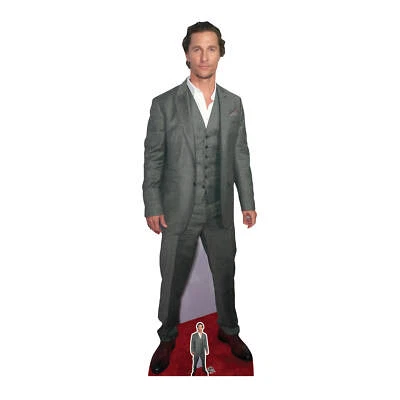 Matthew McConaughey Actor Lifesize Cardboard Cutout with FREE Mini Standee