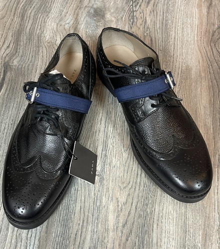 ZARA MENS BLACK LACE UP OXFORD WITH 