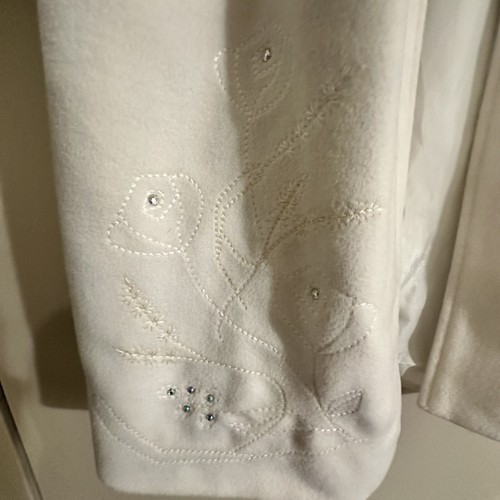 White Christmas special occasion party dress & Coat age 5 - 6 Winter Wonderland - Picture 4 of 21