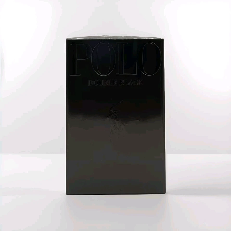 Ralph Lauren Polo Doble Negro 4.2oz Hombres Eau De Toilette Spray Nuevo Sellado Foto 2 de 3