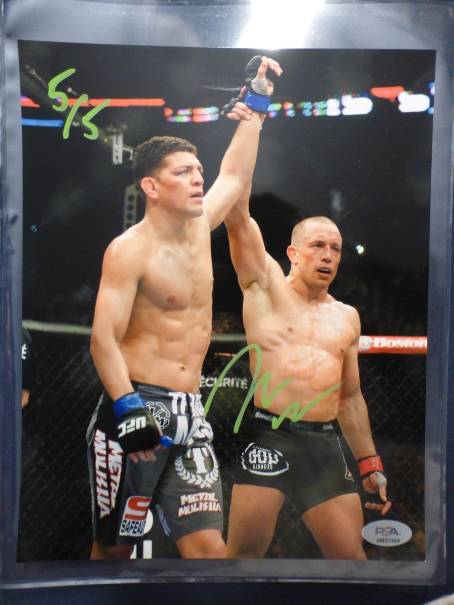 UFC Nick Diaz サイン入りフィギュア PSA/DNA 認証済み UFC Nick Diaz サイン入りフィギュア PSA/DNA 認証済み Nick Diaz UFC