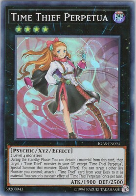 Time Thief Perpetua NM IGAS Ignition Assault Yugioh | eBay Time Thief Perpetua NM IGAS Ignition Assault Yugioh | eBay