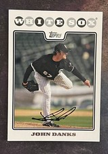 TOPPS 2010 MLB JOHN DANKS #508 PITCHER CHICAGO WHITE SOX BASEBALL CARD