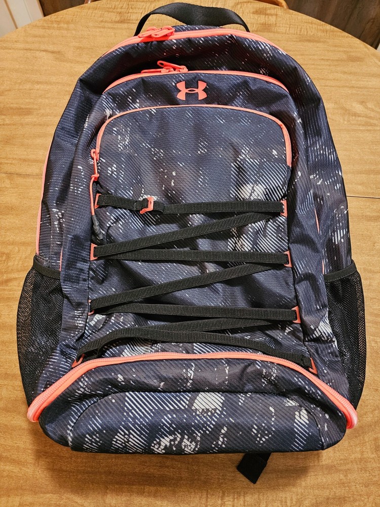 Under Armour Women's Tempo Backpack Blue & Peach Colors
