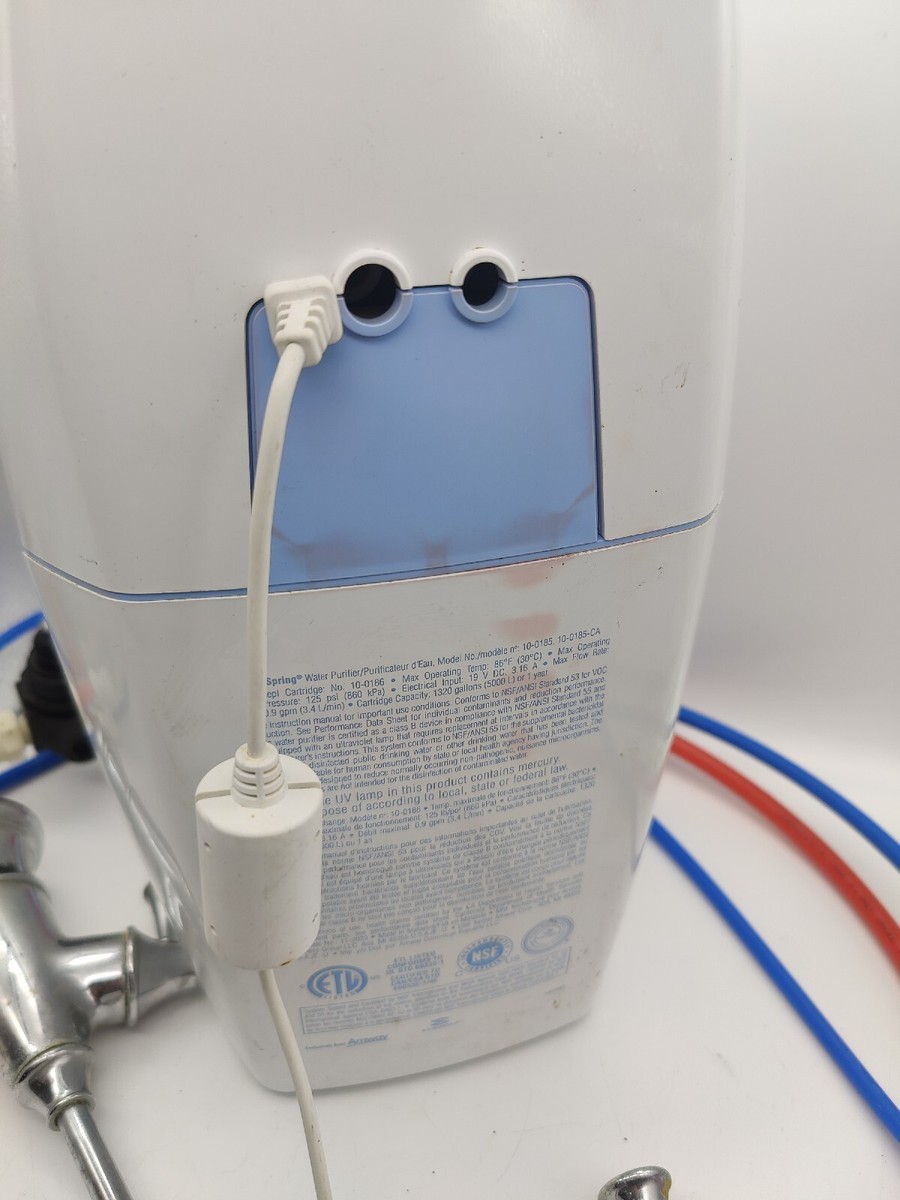 Amway eSpring Water Purifier Model, 10-0185, 10-0185-CA Amway eSpring Water Purifier Model, 10-0185, 10-0185-CA
