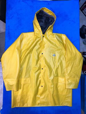 Bata Sherpa Lined Raincoat, Removable Liner, Hooded, Size XL FAST SHIPPING