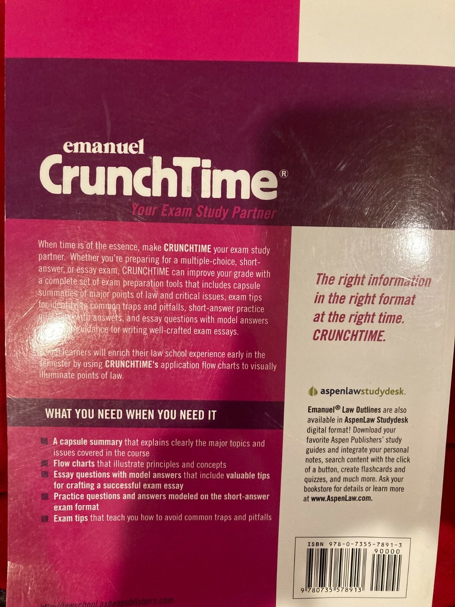 Emmanuel CrunchTime Criminal Procedure Steven L. Emanuel (6th