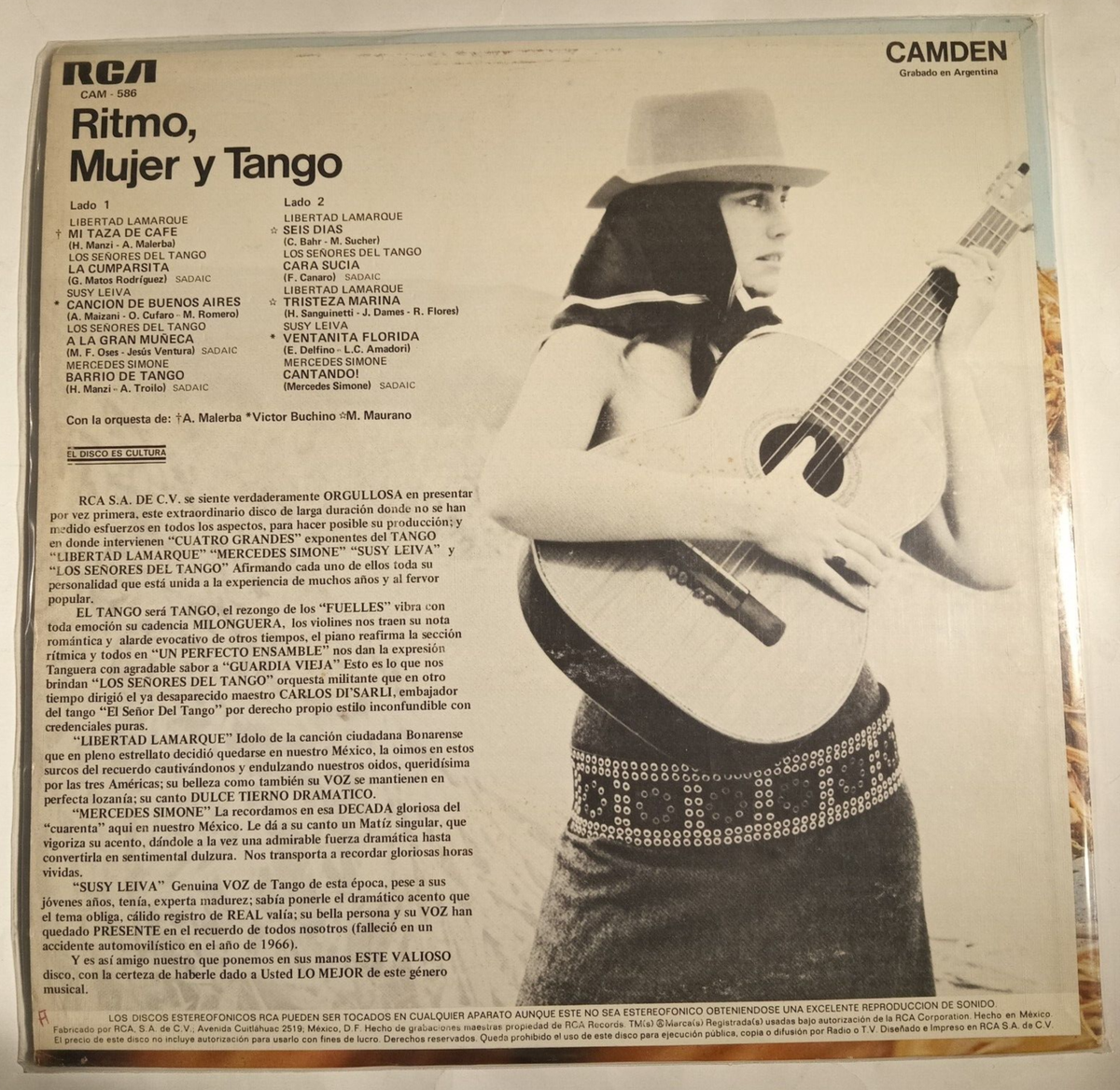 RITMO, MUJER Y TANGO, FEAT. LIBERTAD LAMARQUE / SUSY LEIVA
