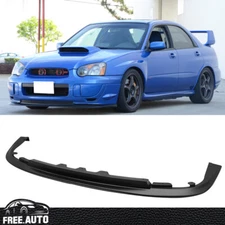 Fits 04-05 Subaru Impreza WRX STI V-Limited Style Front Bumper Lip Spoiler PP
