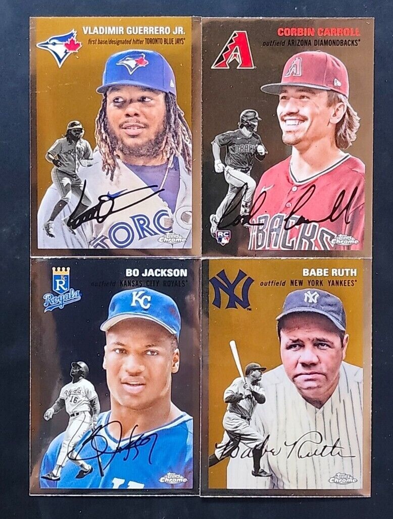 2023 Topps Chrome Platinum Anniversary BASE 250-500 You Pick - 2 Card Minimum