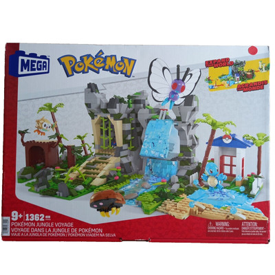 Mega Pokémon Schatulle Voyage IN La Dschungel-, -satz Bausteine Von Bau