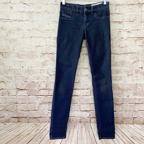 Diesel Womens Livier Super Slim Jegging Jeans Size 24 Dark Blue Wash | eBay