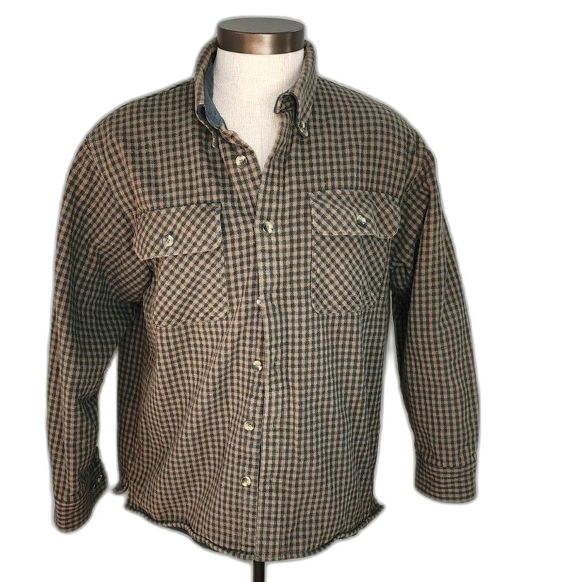 cabela's fleece lined flannel shirt