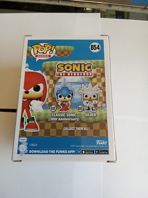 Knuckles Sonic The Hedgehog Funkopop Vinyl Figure In Box Target