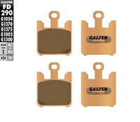 BremsbeläGe Set Galfer 2X FD290G1370 Sinter-Metall Street Vorne 9Mm FüR Kawasaki