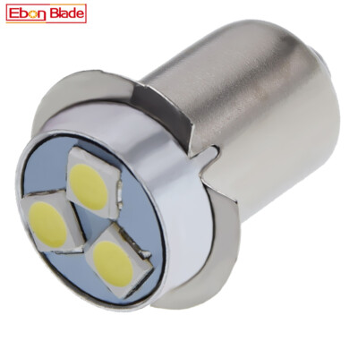 White P13.5S LED Bulb 3V 4.5V 6V 12V 18V For Maglite Torch Flashlight Head Lamp
