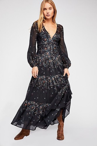Free People All Eyes On You Maxi Dress 