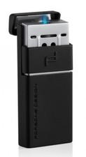 Porsche Design Feuerzeug P3642 Circular Flamme schwarz statt €: 175,00