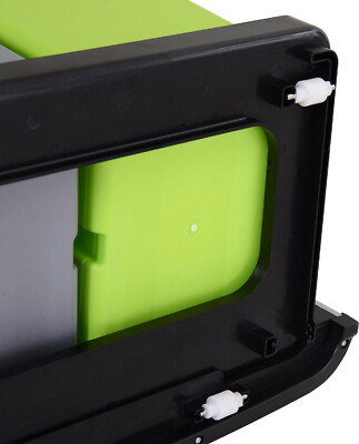 Pattumiera Automatica HOMCOM 72L A 3 Scomparti Con Sensore Infrarossi - Acciaio E ABS, Design Moderno Per Cucina - Foto 6